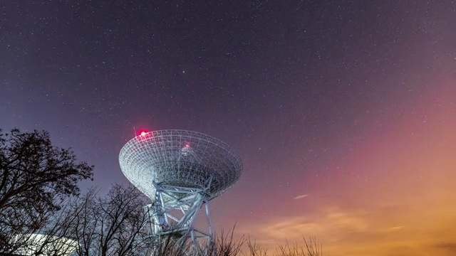 不老屯的星空延时视频素材