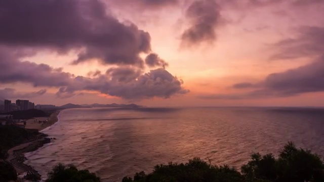 广东省阳江市海陵岛日出风光视频素材