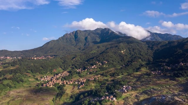 山脉云景 元阳梯田视频素材