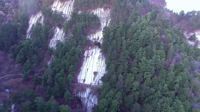 中国华山航拍视频素材