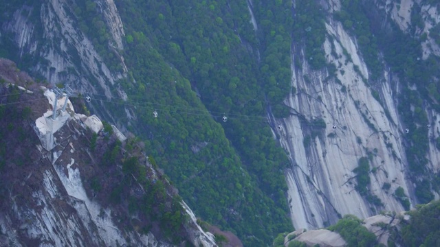 中国华山航拍视频素材