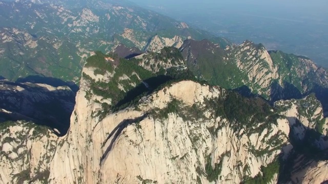 中国华山航拍视频素材