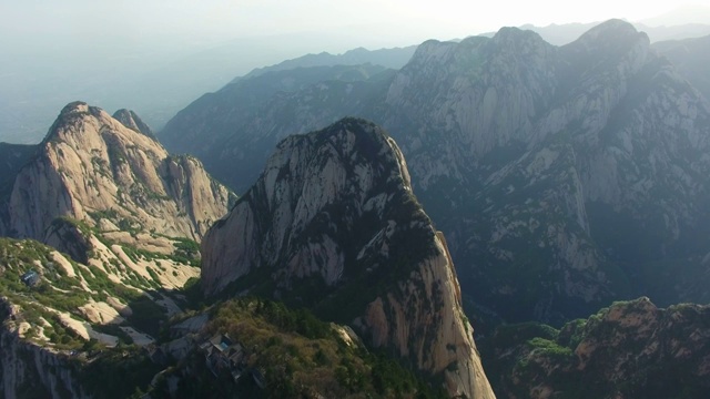 中国华山航拍视频素材