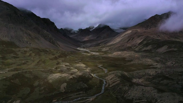 丙察察 大流沙 林芝 山路 西藏 自驾 旅行 旅游视频素材