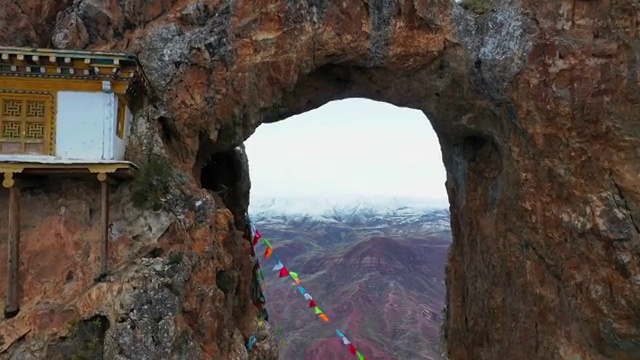 西藏孜珠寺视频素材