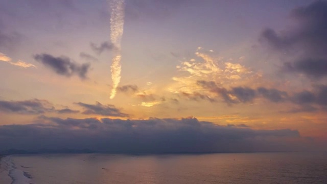 广东省阳江海陵岛日出风光视频素材