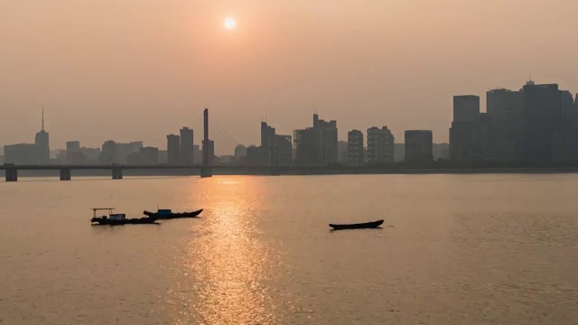 钱塘江日落视频下载