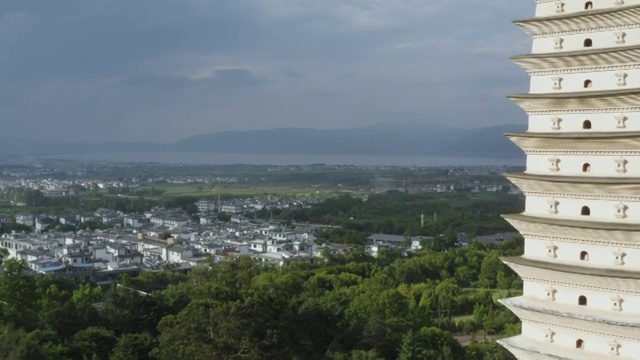 大理崇圣寺三塔视频素材