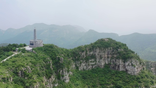 山东青州仰天山夏季风光 仰天山国家森林公园视频素材