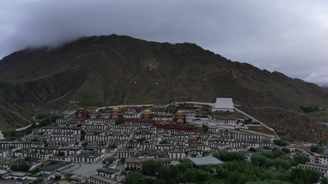 西藏扎什伦布寺视频素材