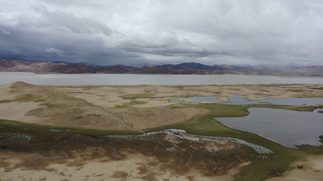 西藏沙漠地区视频素材