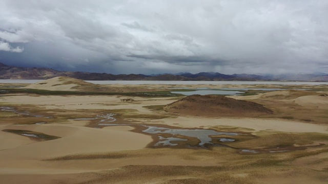 西藏沙漠地区视频素材