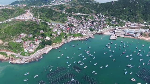 中国嵊泗群岛枸杞岛视频素材