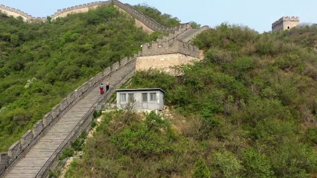 北京居庸关长城景色视频素材