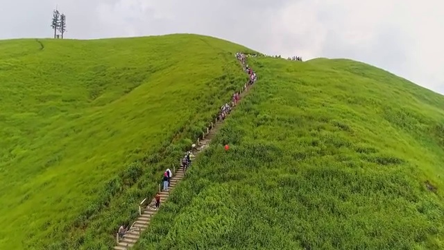 武功山视频素材