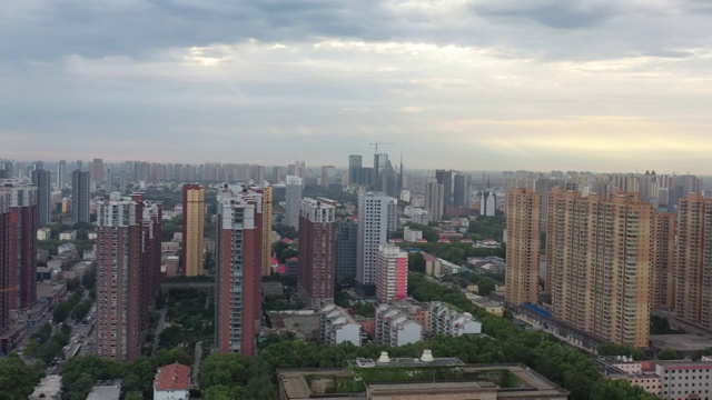 河北邯郸城市风光视频素材