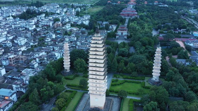 崇圣寺三塔视频素材