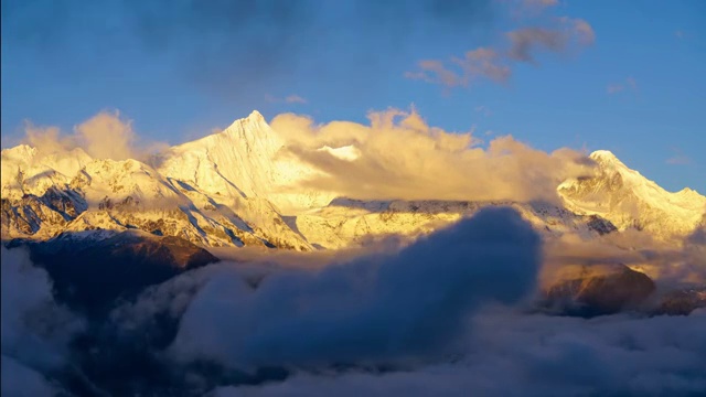 云南梅里雪山视频素材