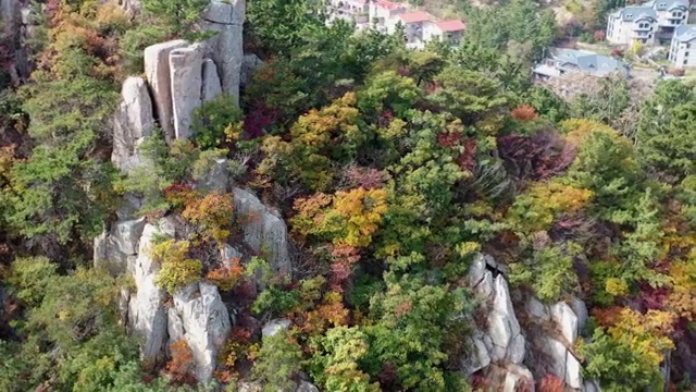 青岛崂山秋季风光视频素材