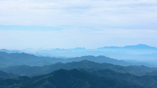 4K拍摄河北张家口冰山梁风光视频素材