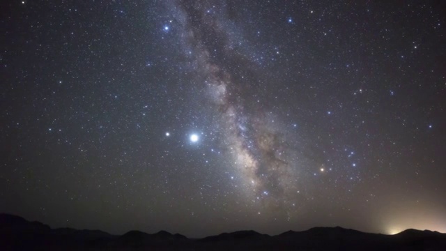 英仙座流星雨视频素材