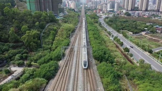 广东省惠州市惠阳区厦深高铁惠州南站高铁站视频购买