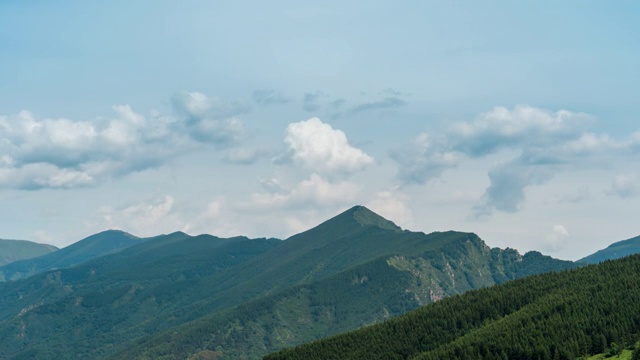 山西省五台山延时视频素材