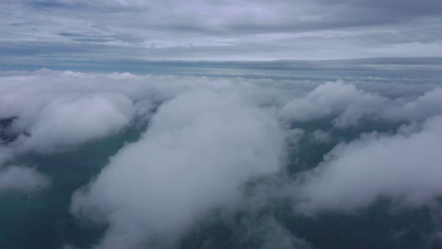 枸杞岛云海视频素材