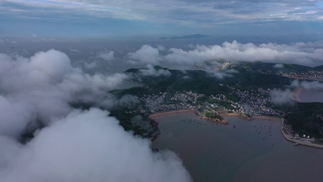 嵊泗岛航拍视频素材