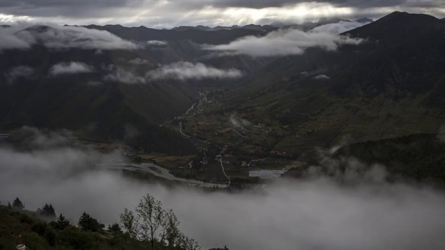 四川省甘孜州贡嘎山风光视频下载