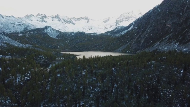 航拍四川葫芦海景色视频素材