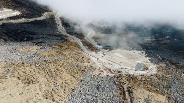 川西云海航拍视频素材