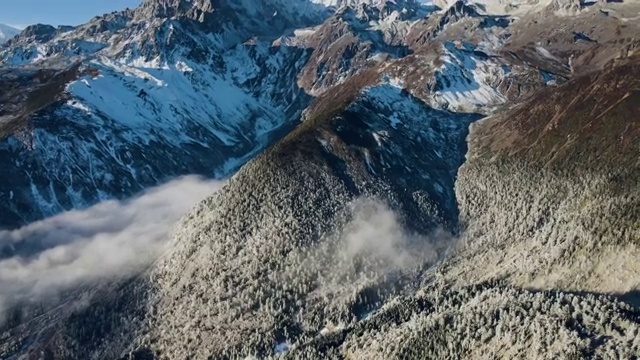 川西云海航拍视频素材