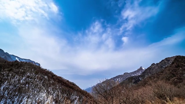 秦岭视频素材