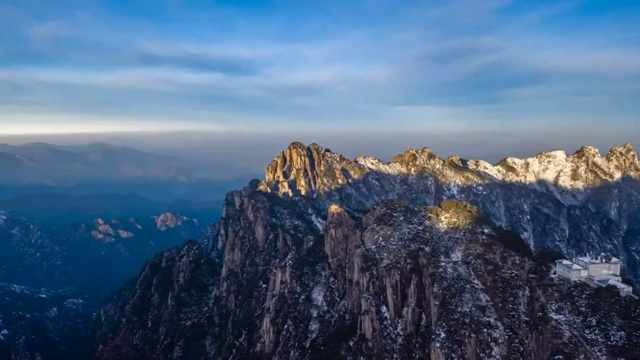 黄山西海大峡谷景区视频素材