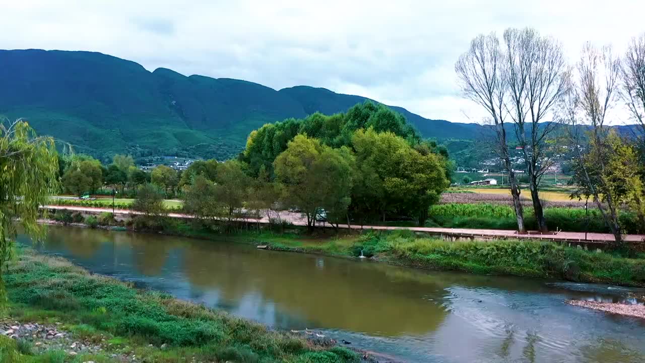 茶马古道沙溪古镇视频素材