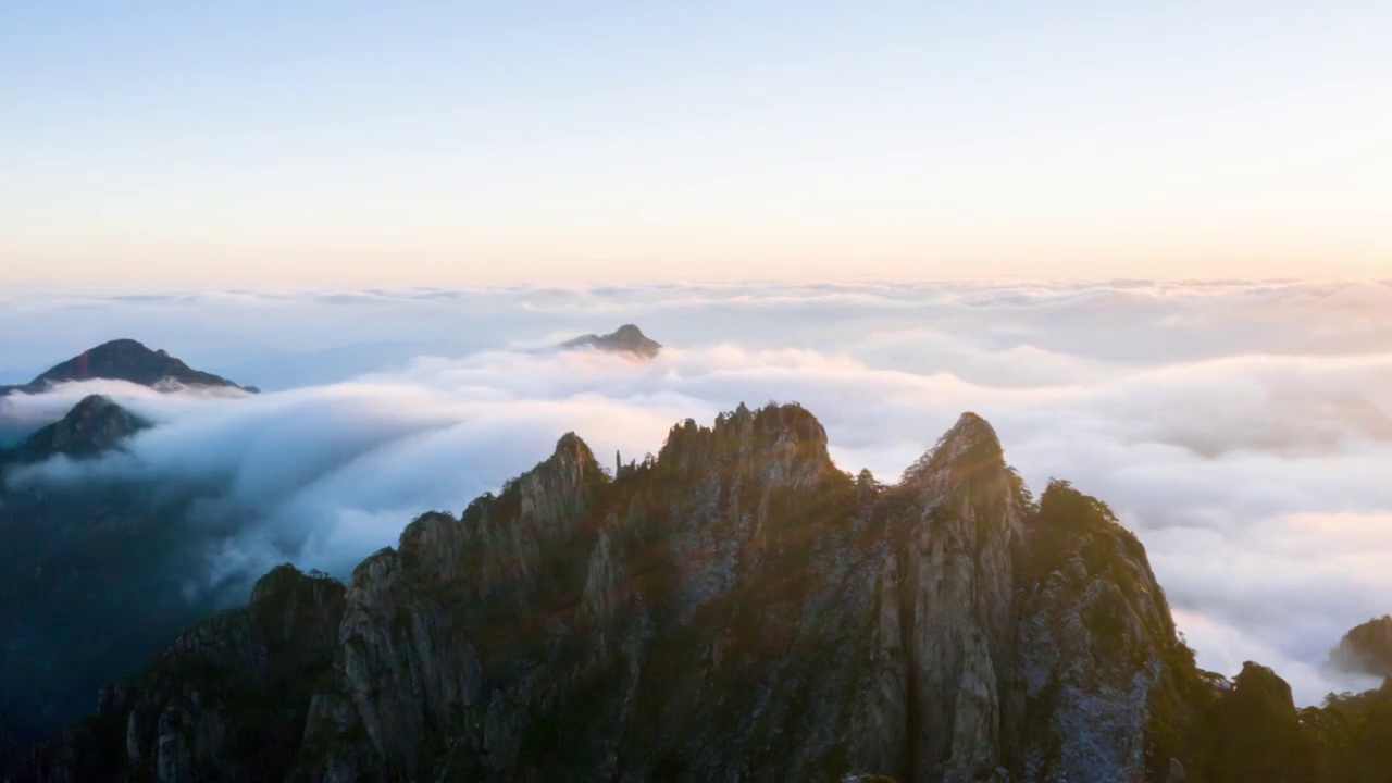 黄山云海视频素材