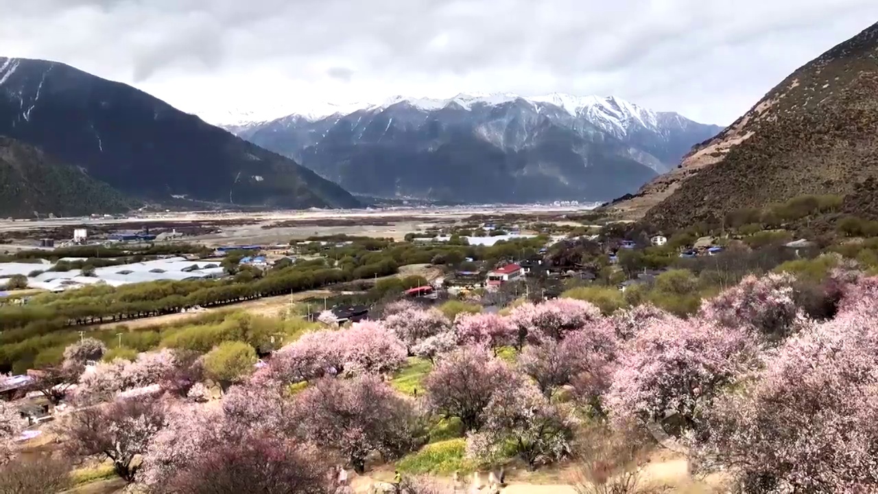 延时摄影：西藏风光视频素材