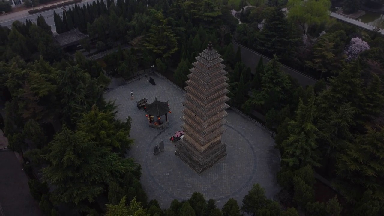 洛阳白马寺视频素材