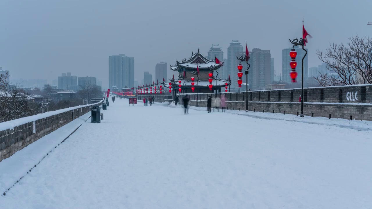 西安视频素材