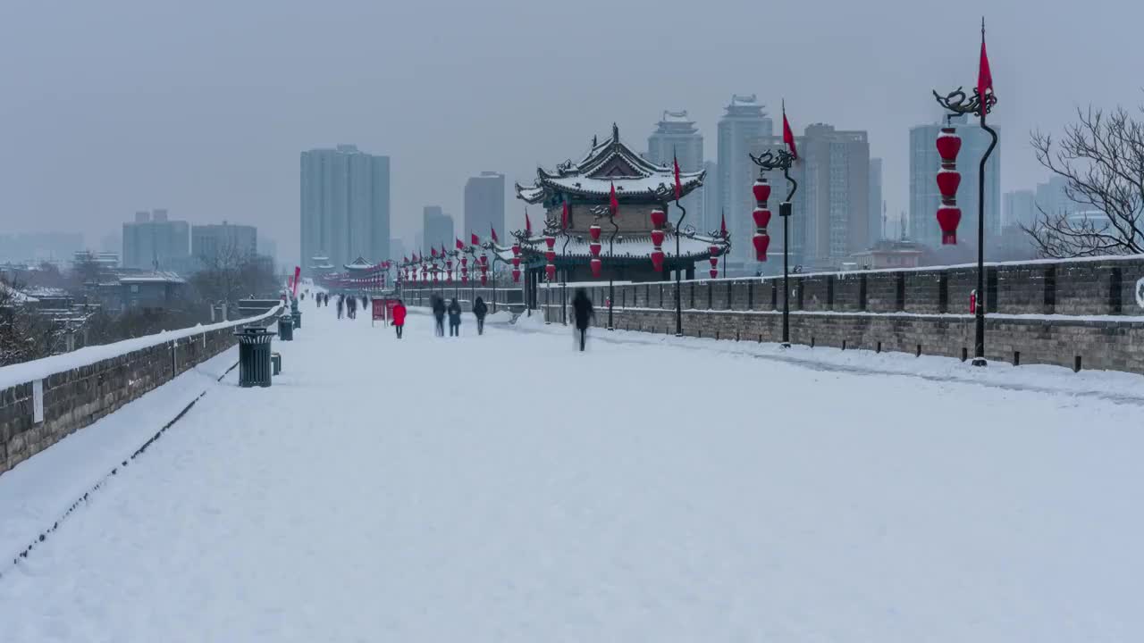 西安视频素材