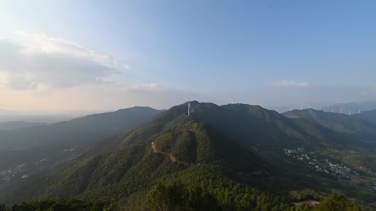 茂名浮山岭延时视频素材