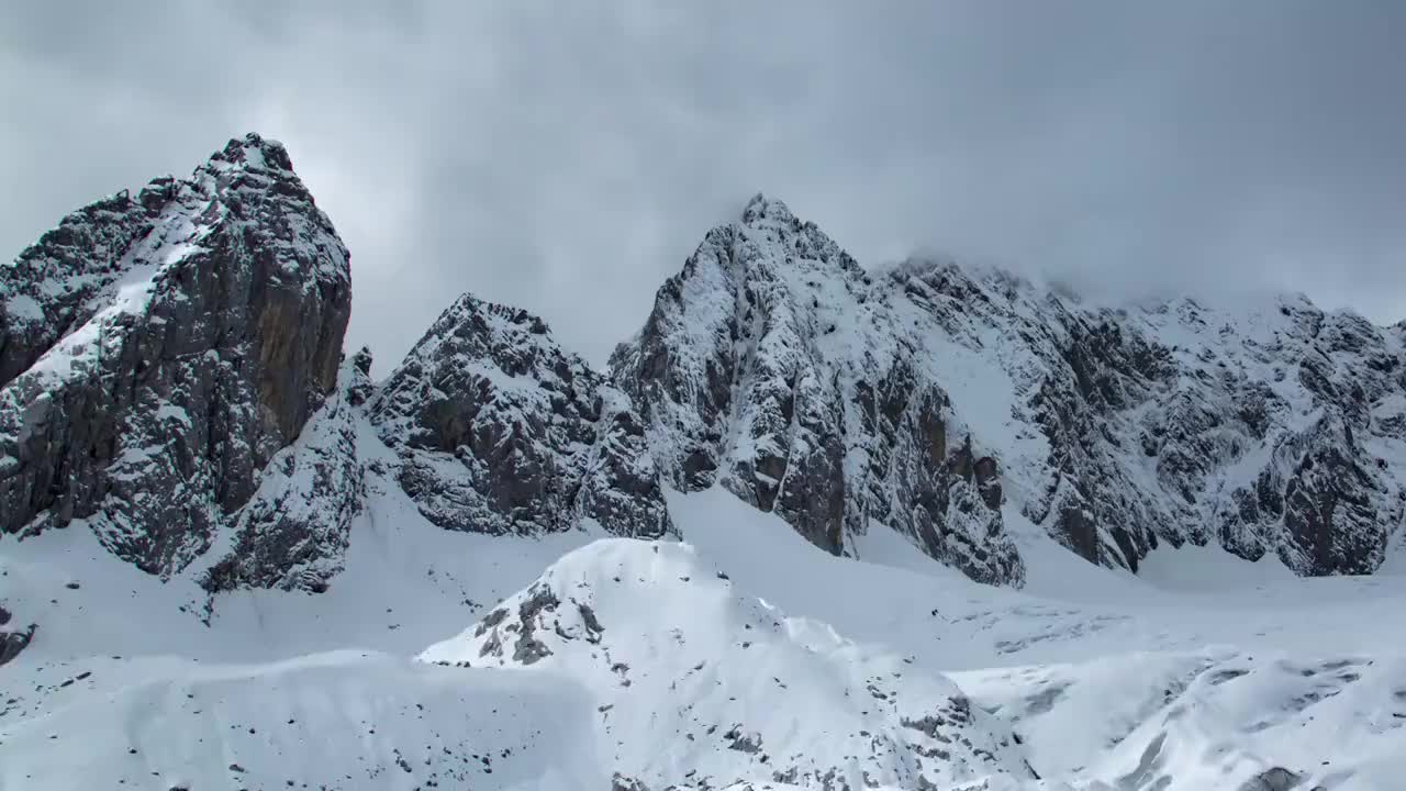 玉龙雪山视频素材