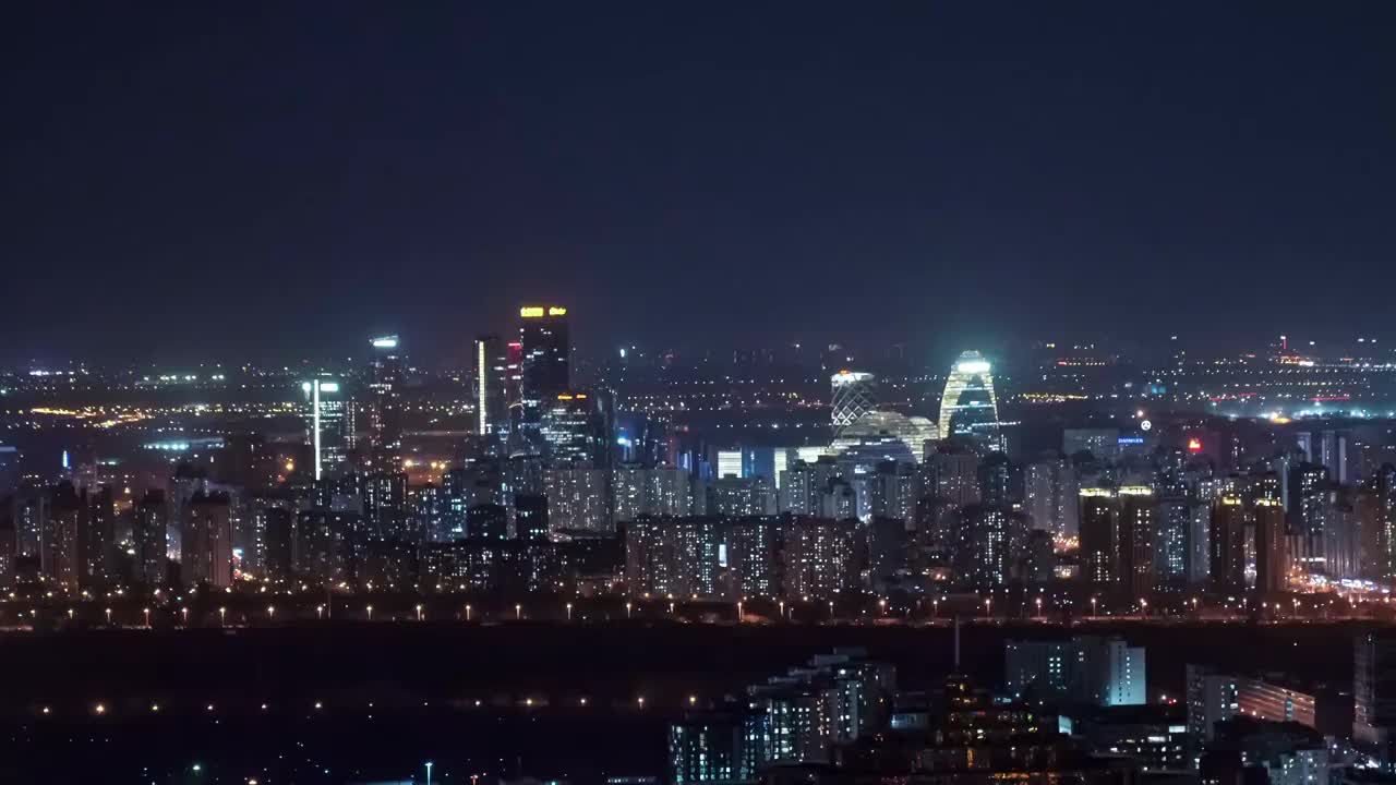 北京夜景视频素材