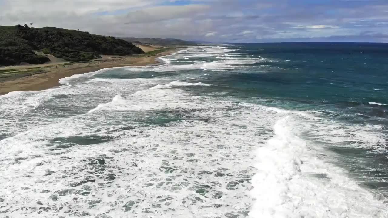 海岸线视频素材