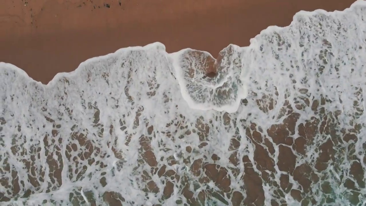 航拍海浪视频素材