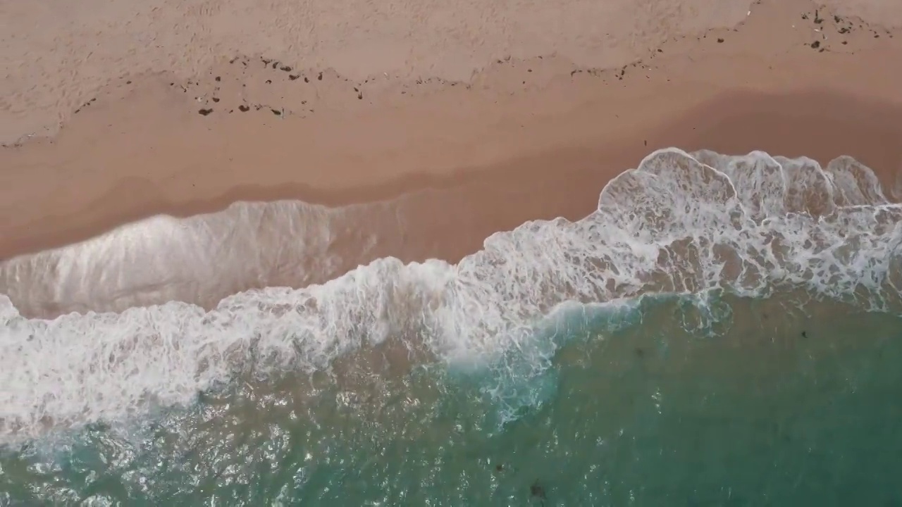 航拍海浪视频素材