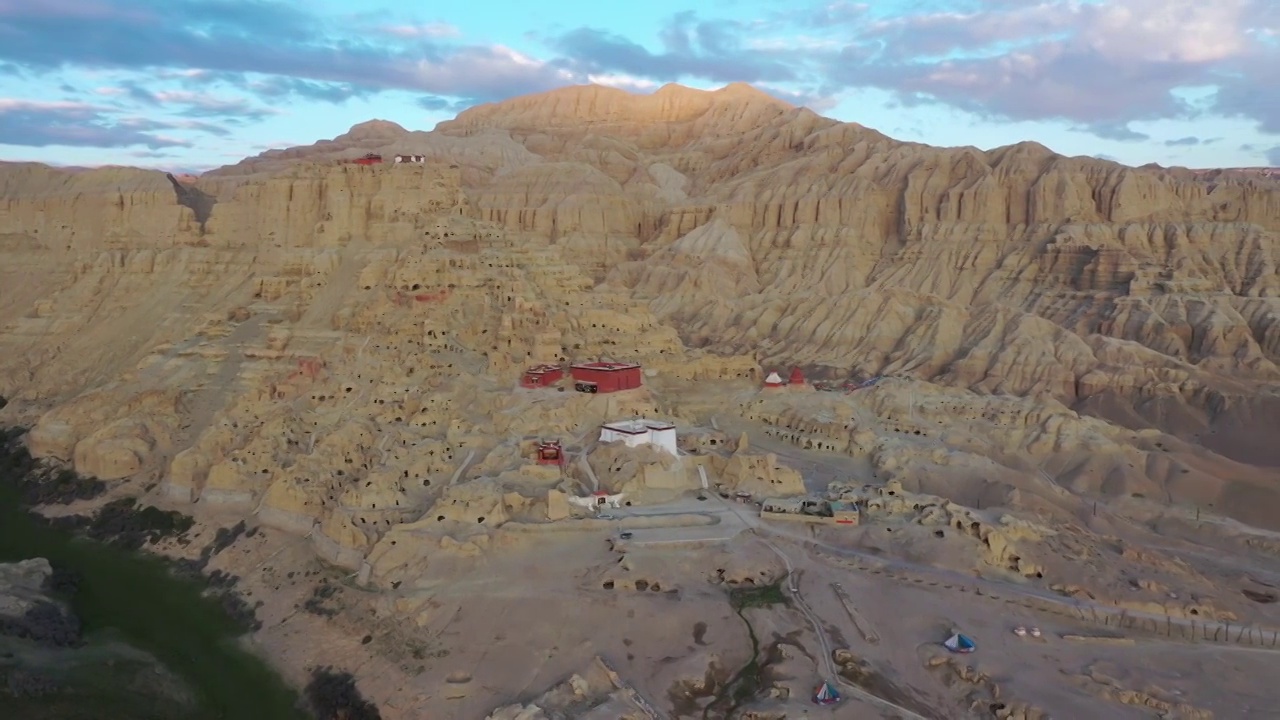 西藏阿里地区札达县古格王朝遗址视频素材