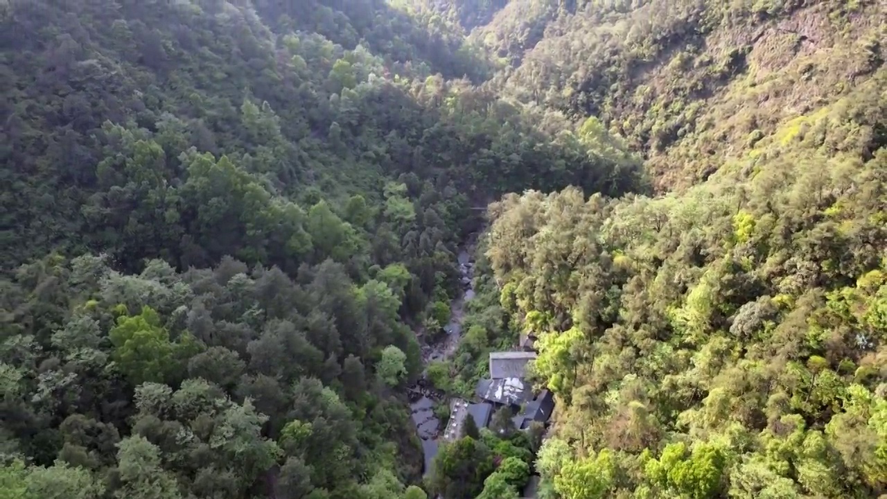 大奇山航拍视频素材