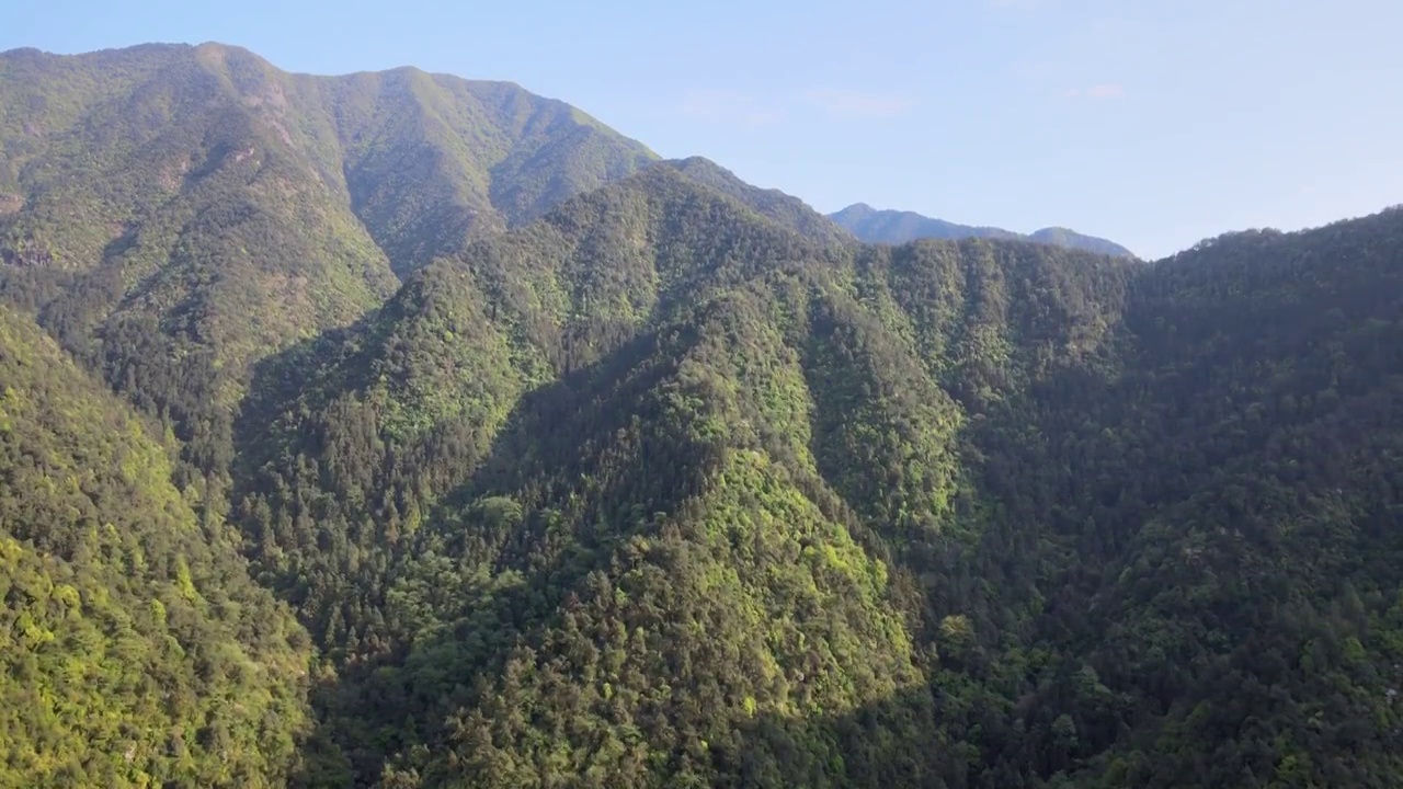 杭州桐庐山脉视频素材